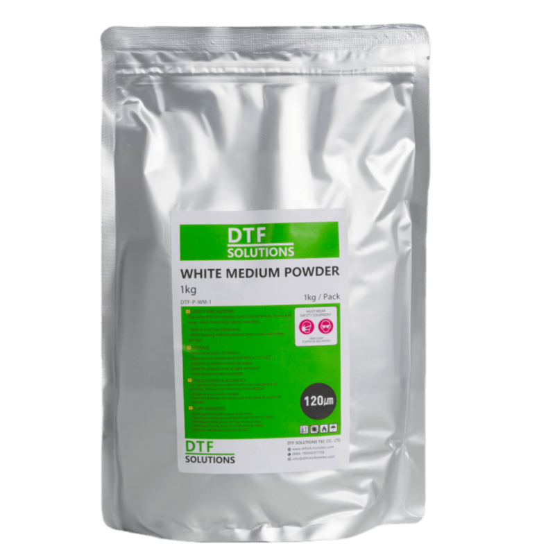 DTF TPU Adhesive Hotmelt Powder Dtf White Hot Melt Powder for Heat Transfer Printing